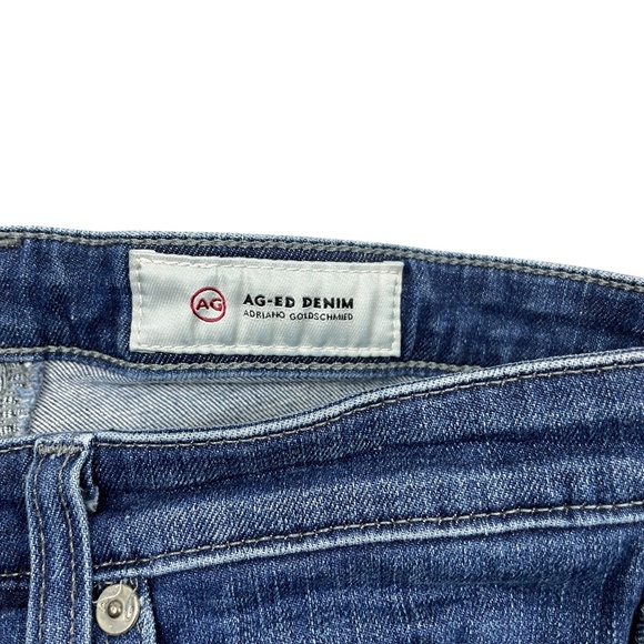 AG Adriano Goldschmied 30R The Leggign Ankle Skinny Destructed Jeans - Picture 3 of 8